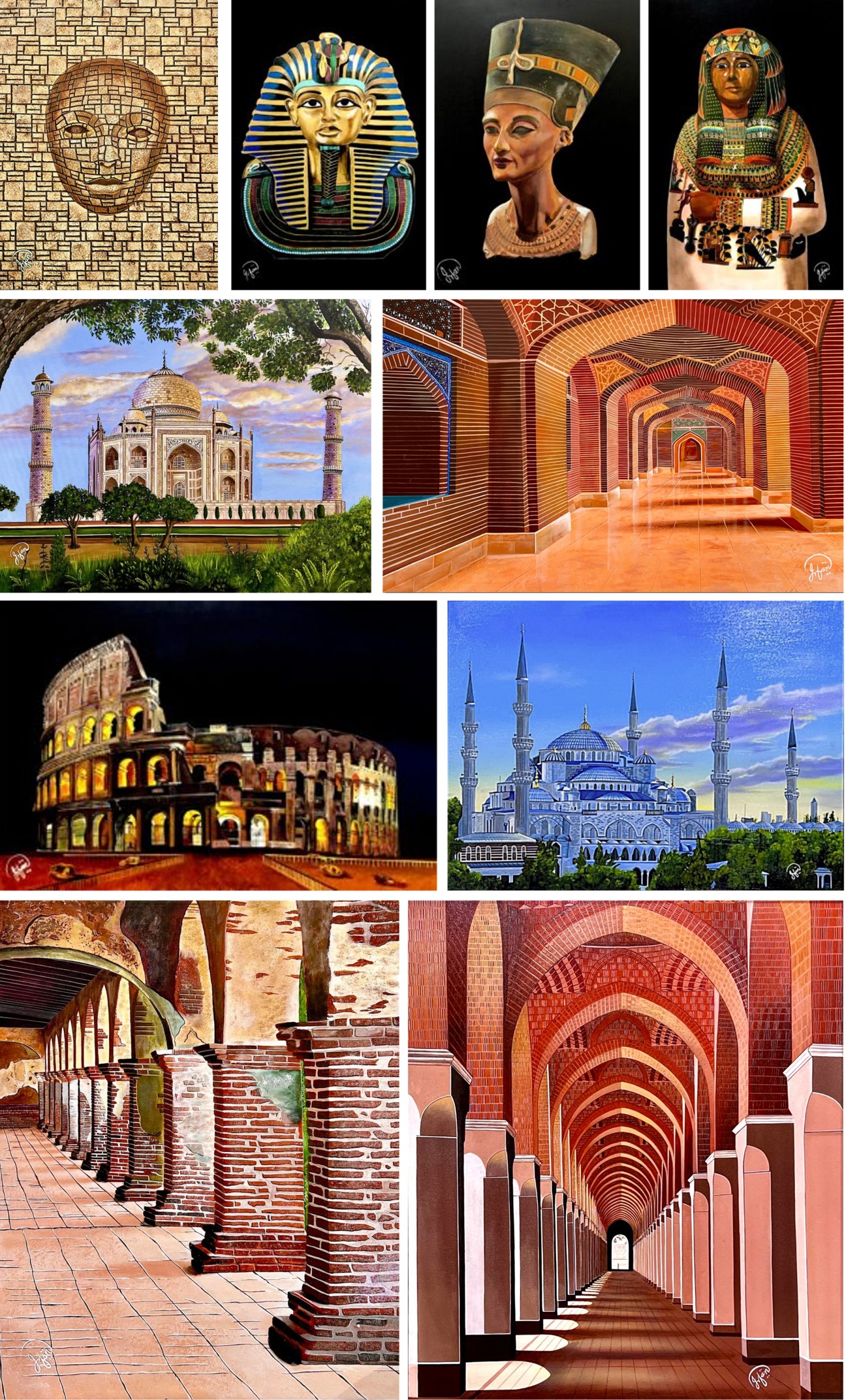 PAINTINGS FOR AUCTION